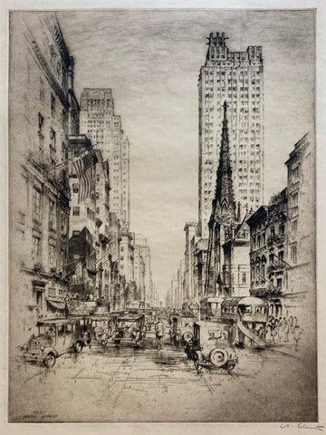 Anton Schutz - View of Fifth Avenue