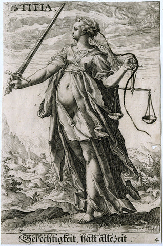 Anonymous Engraver - Allegory of Justice