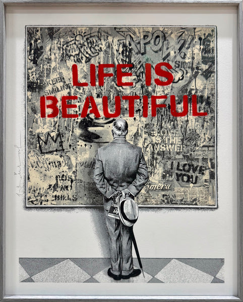 Mr. Brainwash - Street Connoisseur - Life Is Beautiful