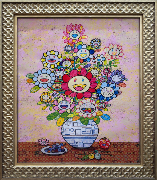 Takashi Murakami - Longing for Zao Wou-Ki's Flower Painting