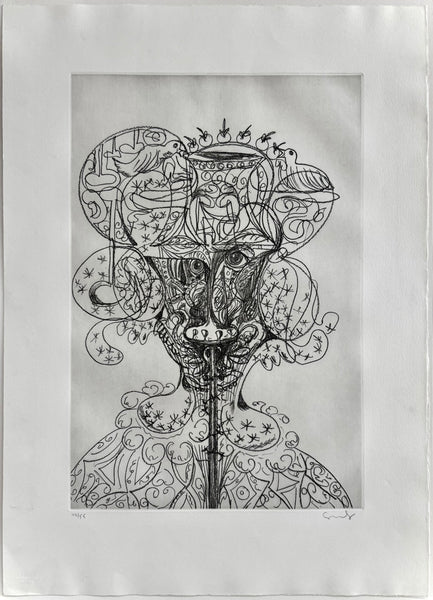 George Condo - Untitled (Portrait)