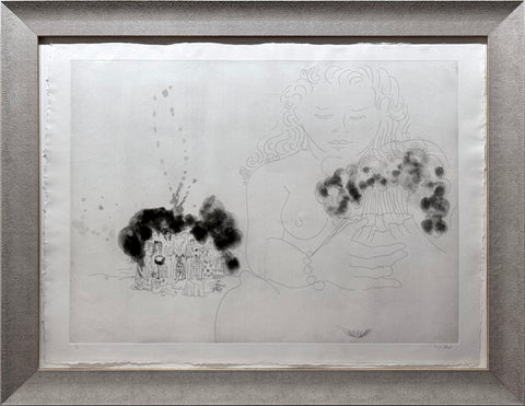 George Condo - More Sketches of Spain for Miles Davis